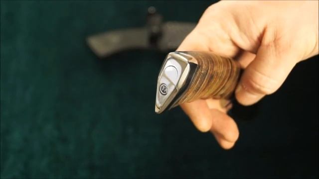 Нож Барсук-1 (сталь 95Х18), рукоять- кожа смотреть онлайн