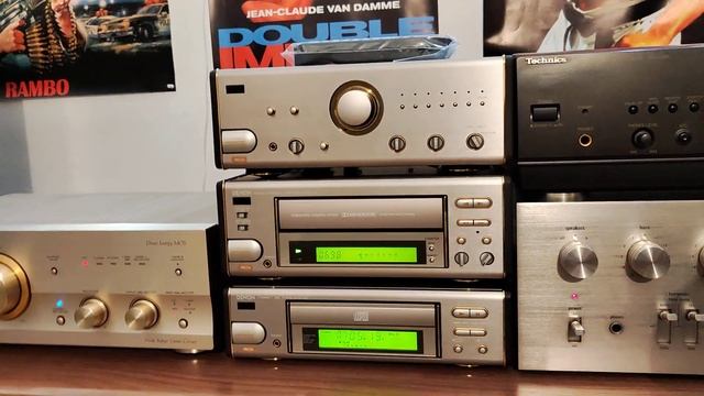 Акустика Denon SC-E232 и усилитель Trio KA-7300 смотреть онлайн