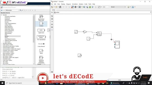 Random Signal Generation In SIMULINK || Let's DECodE || Part-4 || Simulink Basics
