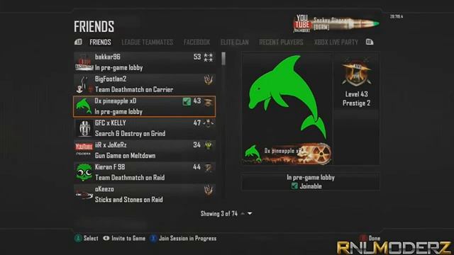 Black Ops 2 XP Lobby Glitch - Online XP in Custom Games With Bots Easy Tutorial (Xbox 360/PS3) смотреть онлайн