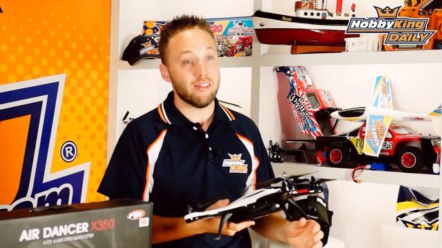 XK Air Dancer X350 Quad-Copter 3D - HobbyKing Daily смотреть онлайн