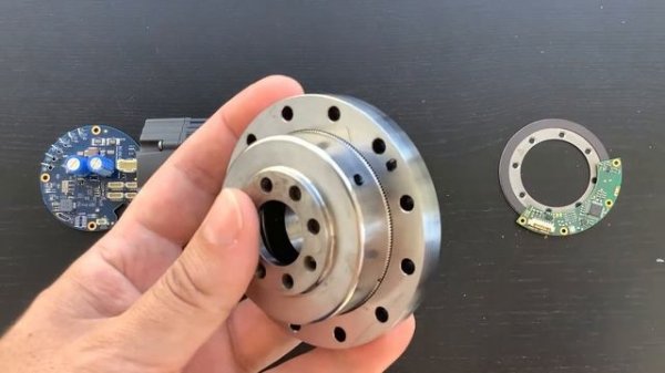 Structure of a Servo Actuator with Harmonic Reducer