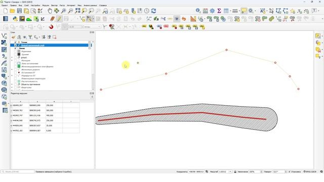 5 разных видов буфферных зон в QGIS смотреть онлайн