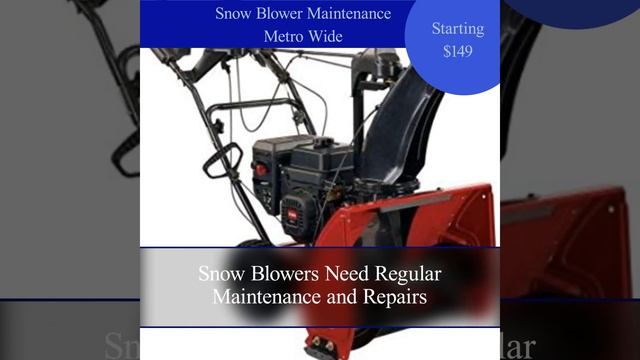 Best Snow Blower Maintenance Aurora , CO смотреть онлайн