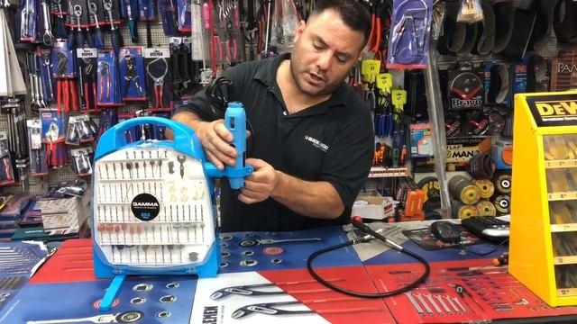 Mini torno gamma 130w con flexible y soporte смотреть онлайн