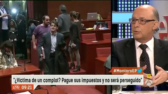 Montoro: "Pague los impuestos y verá como no le persigue nadie" смотреть онлайн