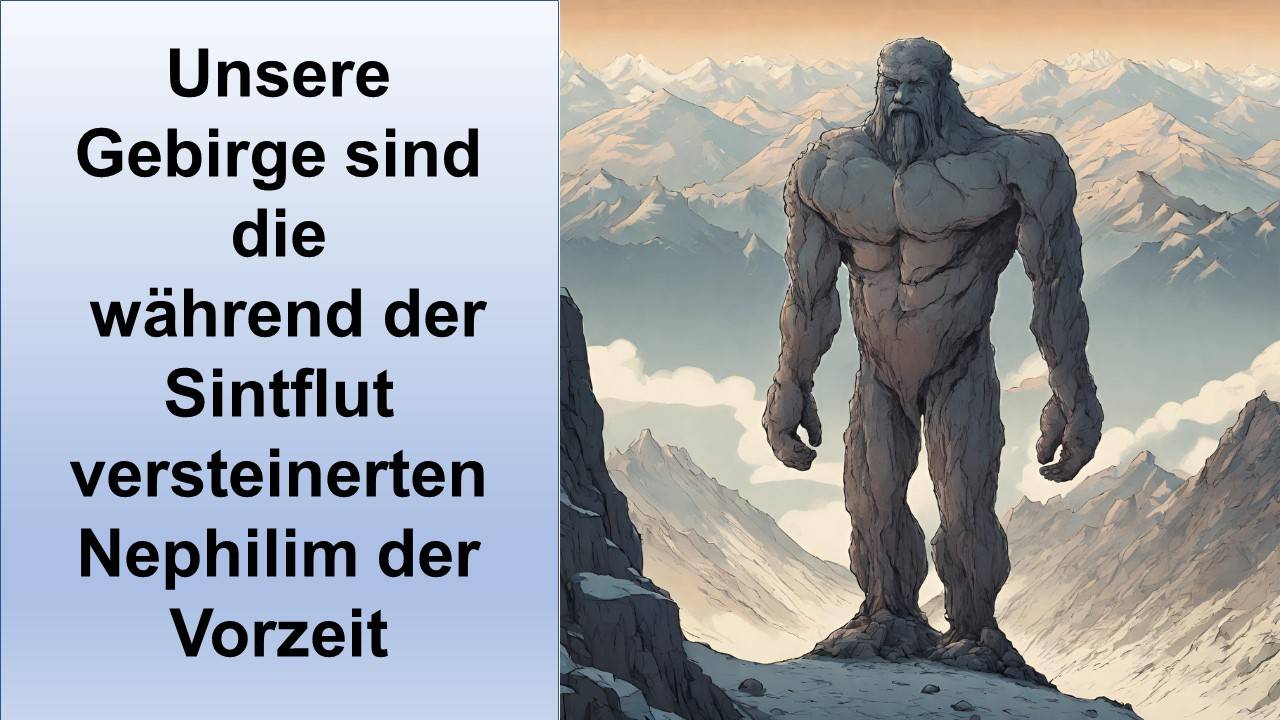 Sind Unsere Gebirge Die Versteinerten Biblischen Nephilim Aus Der Vorzeit? Was Sind Die Fakten?