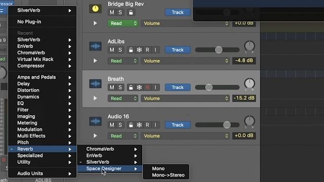 Реверберация в Logic Pro X - День 19 из 31 с Logic Pro X смотреть онлайн