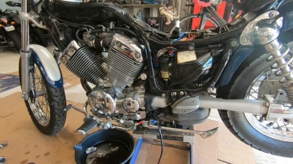 1995 Yamaha Virago XV535 Stator Replacement