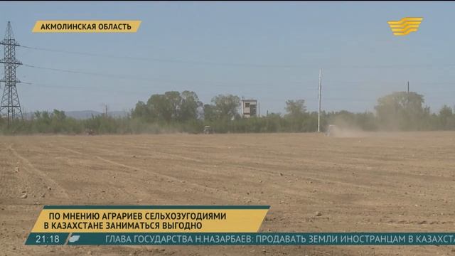 Сельхозугодиями в Казахстане заниматься выгодно смотреть онлайн