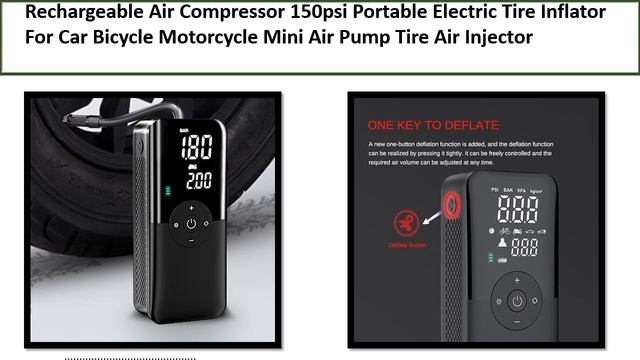 TOP 5 BEST Portable Tire Inflator Review 2023 смотреть онлайн