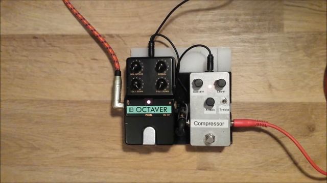 Pearl OC-07 Octaver & Aion Aurora Compressor on bass guitar смотреть онлайн