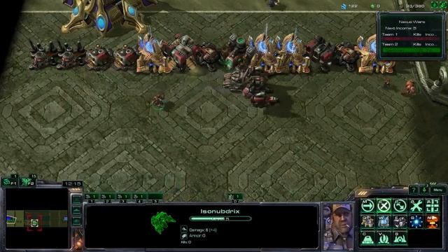 Starcraft 2 Nexus wars 1v1 смотреть онлайн