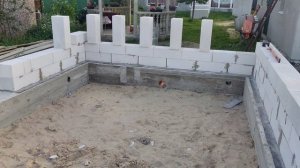 Баня из газоблока.Лето 2023!!!