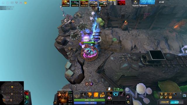 НАШЁЛ ИМБУ_ EARTHSHAKER в ЛОВКОСТЬ   ИНТЕЛЛЕКТ _ WORLD OF DOTA _ Дота 2 Panda Live