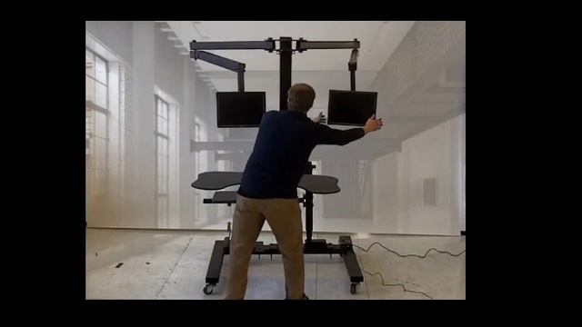 Standing or Reclining Computer Workstation смотреть онлайн