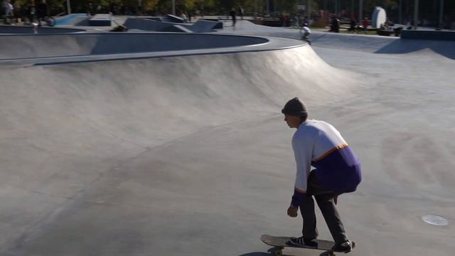 GAME OF SKATE В НОВОМУ БЕТОННОМУ СКЕЙТ-ПАРКУ НА ВДНГ