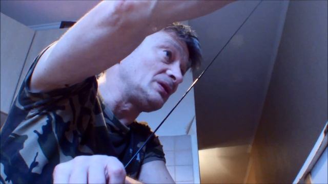 Herabuna rod - freeing stuck segments.Расклинивание колен.Херабуна. смотреть онлайн