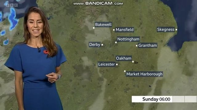 Kaye Forster - East Midlands Today weather - (29th October 2022) HD смотреть онлайн