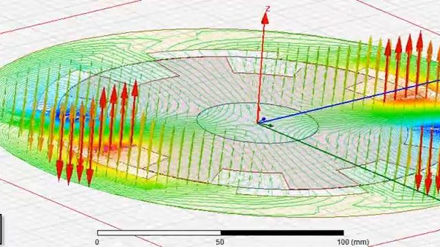 SR-Hub motor Ansys Maxwell Simulation 3d (Magnetic Potential Vector - Wb/m) - 9 смотреть онлайн
