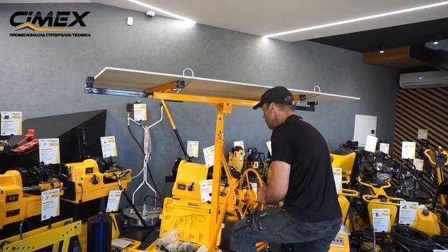 ПОВДИГАЧ / ПОДЕМНИК ЗА МОНТАЖ НА ГИПСОКАРТОН CIMEX P335 смотреть онлайн