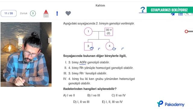 TYT-AYT | Biyoloji | Karma | Soru Çözümü | YKS смотреть онлайн