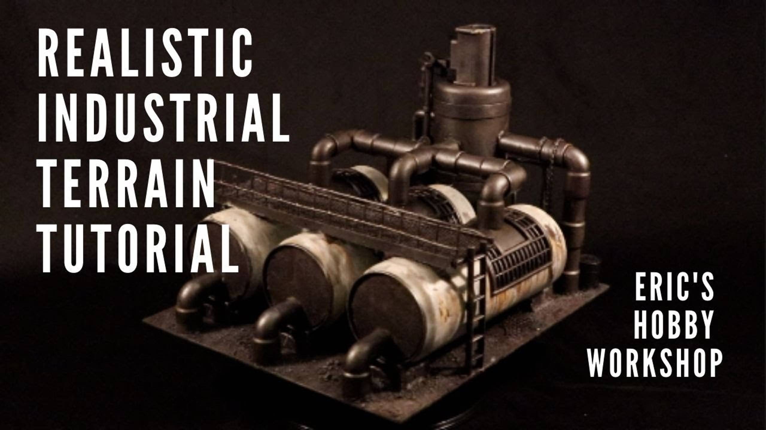 Terrain Tutorial:Fast & Realistic Dystopian Industrial Tanks - Warhammer 40k, Necromunda, Kill Team смотреть онлайн