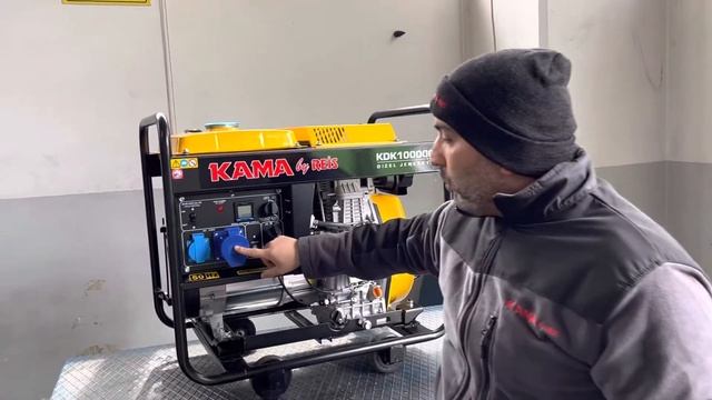 Kdk10000ce 9.4 Kva Jeneratör İlk Çalıştırma Videosu