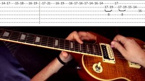 Как играть СОЛО Crazy Train - Ozzy Osbourne! Разбор и табы!