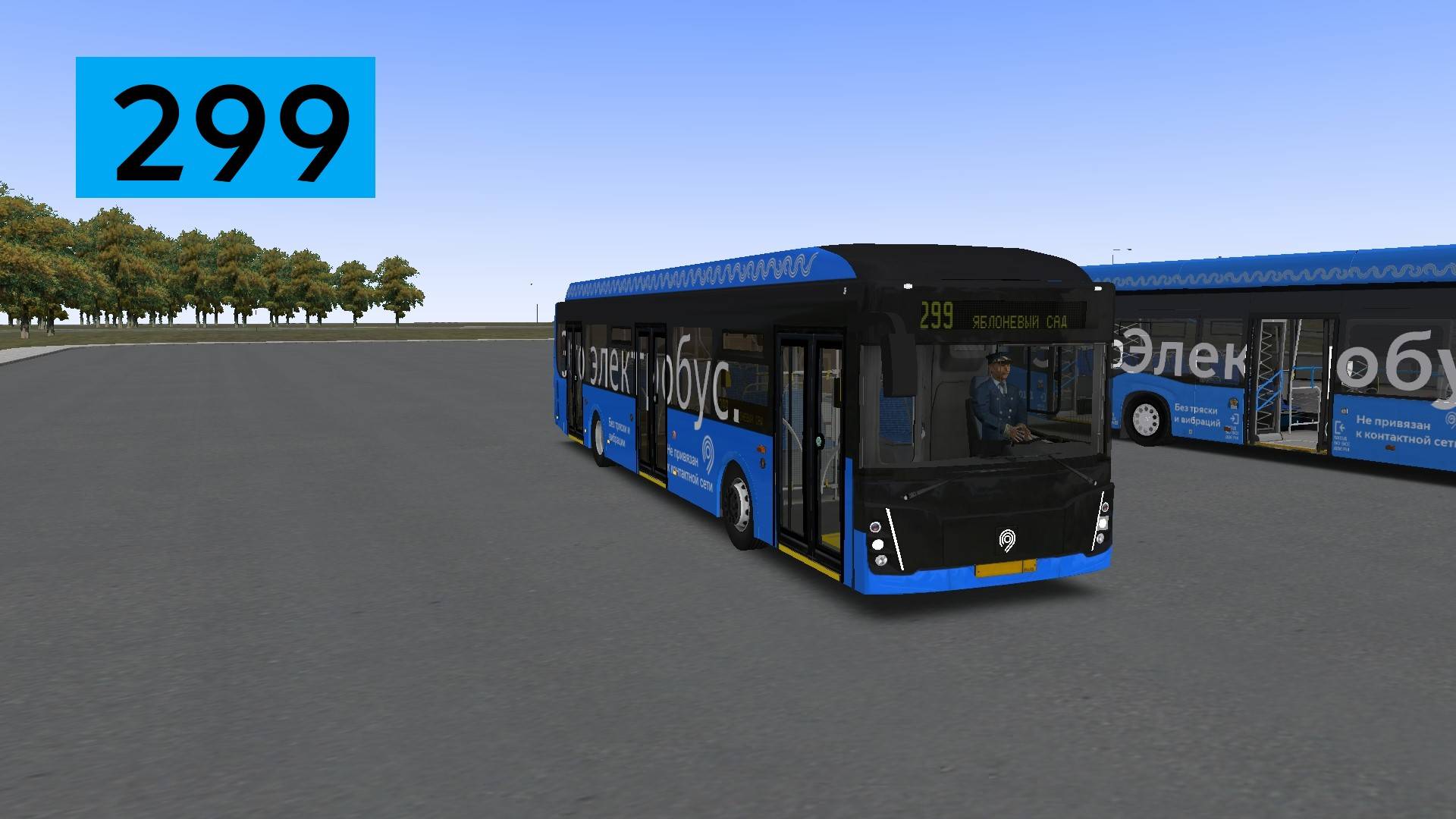 OMSI 2: Электробус №299 Яблоневый сад - Метро Филёвский парк смотреть онлайн