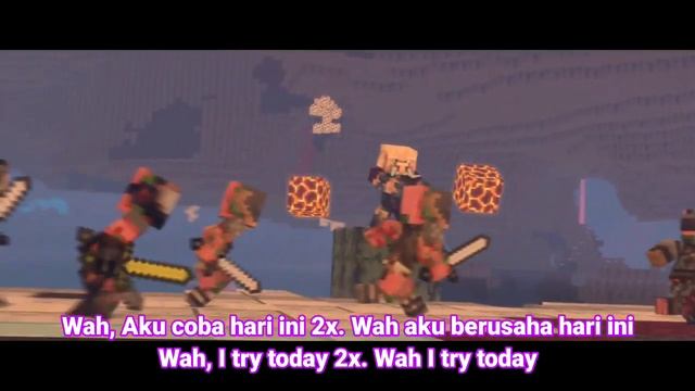 I Try Today - Minecraft Song Season 4 (Subtitle Indonesia)