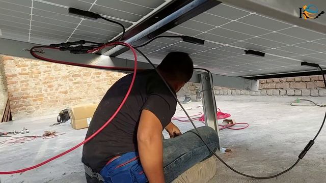 1 kilowatt solar system installation and detail 440watt solar panel Loom solar смотреть онлайн