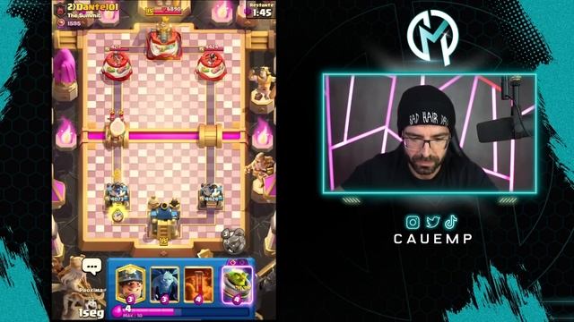 USEI O MELHOR DECK DE MORTEIRO EVOLUIDO DO CLASH ROYALE! смотреть онлайн