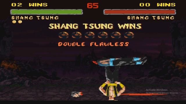 Mortal Kombat 2 (Super Nintendo) - Upside Down Fatalities смотреть онлайн