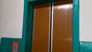 Красивый звук двигателя 4АН180! Лифт МЛЗ 1986г. Q=320 кг, V=0,71 м/с. (г. Кременчуг) #elevator #lif