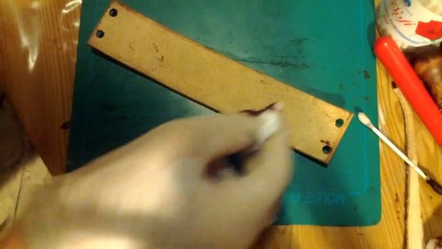 Браслет из кожи. Часть 4. Покраска и результат. смотреть онлайн