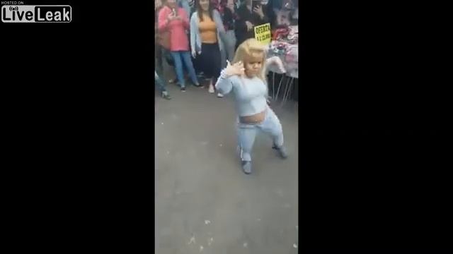 *HOT STRIPPER* DANCES FOR *MAN WITH NO LEGS*
