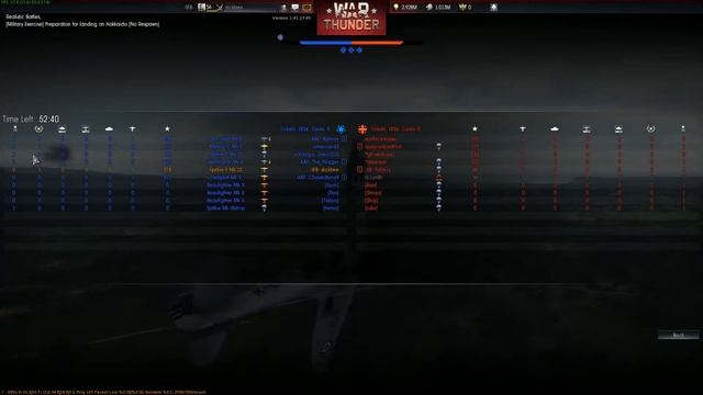 War Thunder - Spitfire Mk 22 Killin Jets and Bombers! смотреть онлайн