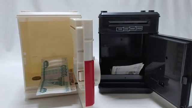 Обзор электронной копилки Сейф с купюроприемником смотреть онлайн