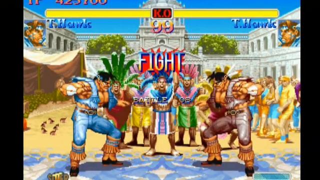 Hyper Street Fighter 2 Nerf AI (PS2) - T.Hawk (Super) - Hardest - No Continues смотреть онлайн