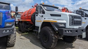 Отгружена вакуумная автоцистерна АКН-10 на шасси Урал NEXT 4320-72Е5