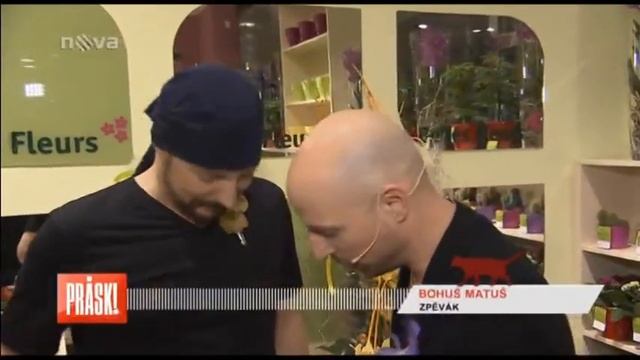TV Nova, Prásk - Filip Vaněk hodnotí celebrity v květinářství Belles Fleurs смотреть онлайн