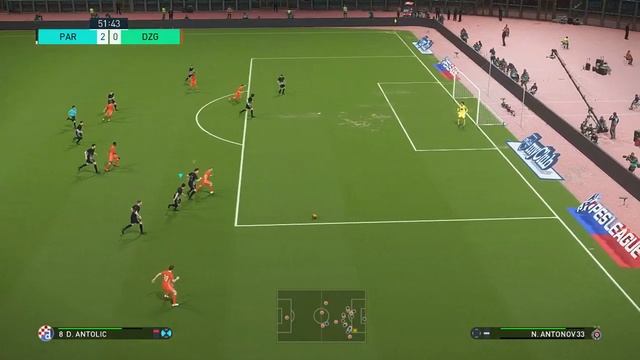 Pro Evolution Soccer 2018: FK PARTIZAN v GNK DINAMO ZAGREB (1 Player Gameplay) смотреть онлайн