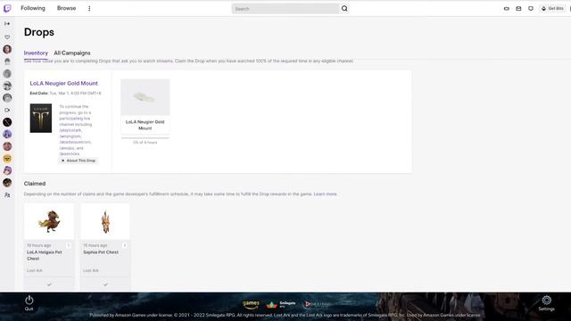 Lost Ark - FREE In-Game Items Twitch Drops Event Info смотреть онлайн