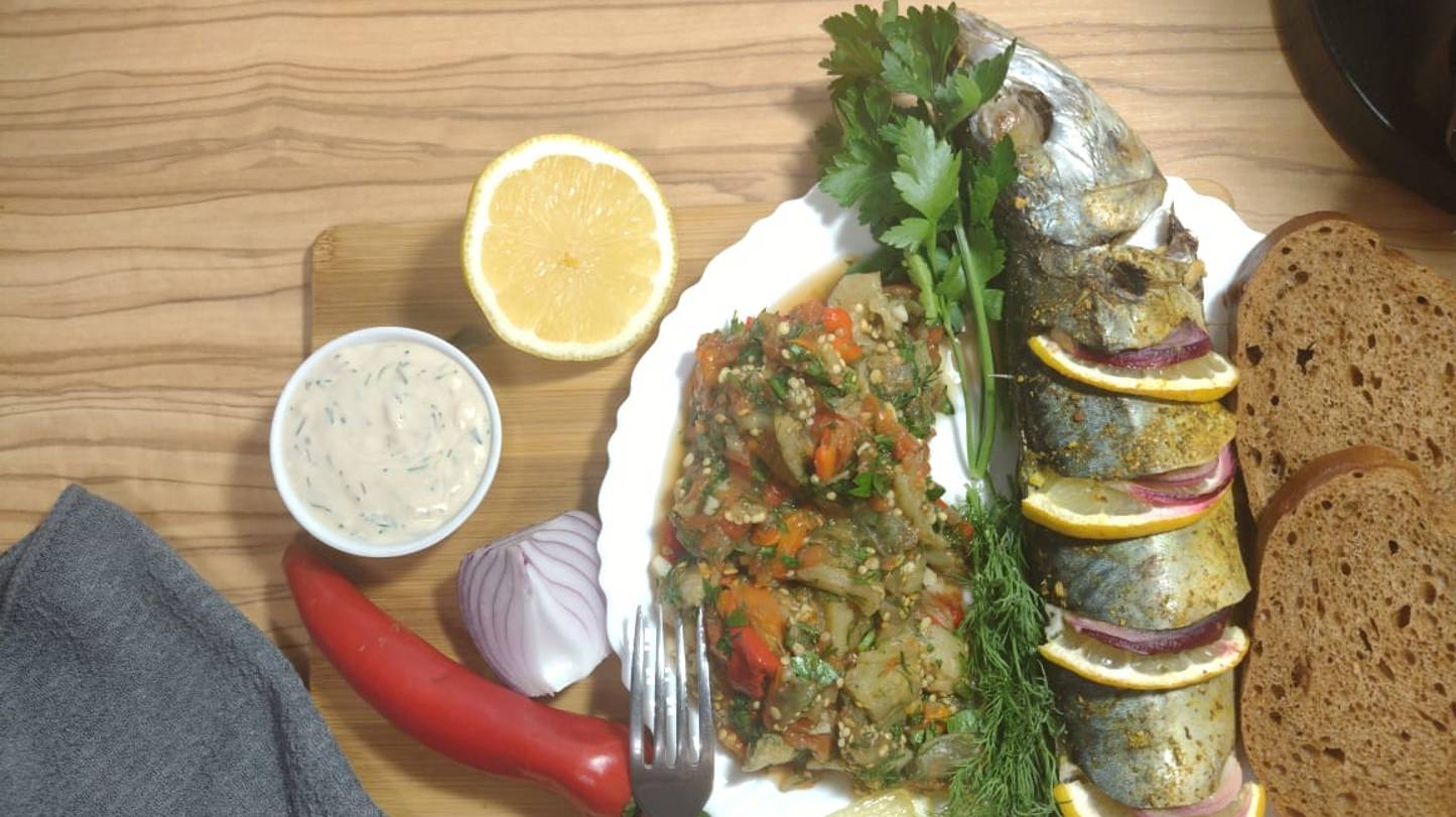 Вы не поверите, но эта запеченная скумбрия с овощами изменит ваше представление о ужине! смотреть онлайн