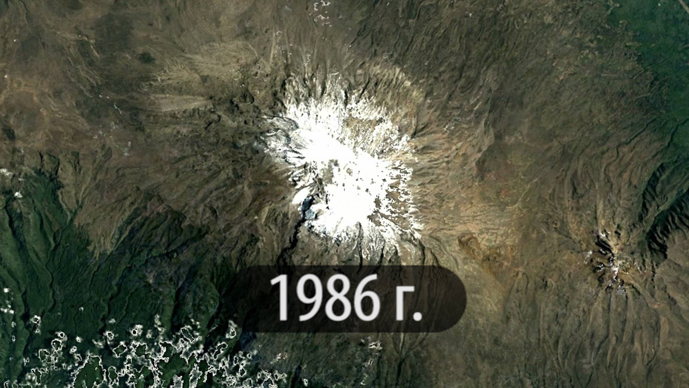 36 лет за минуту - как исчезает ледник на Килиманджаро, на высочайшей точке Африки смотреть онлайн