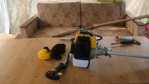 Отличный бензиновый триммер Eurolux TR-1900T