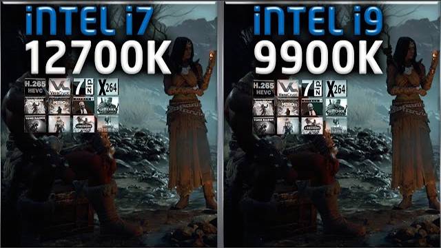Intel I7 12700K Vs I9 9900K Benchmarks – 15 Tests 🔥