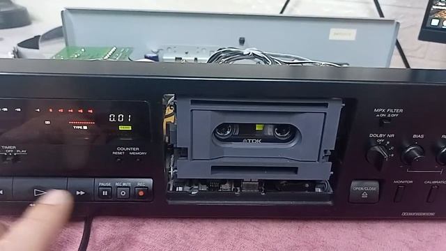 Коробочный экземпляр Sony TC-K710S (1995 г.в.) смотреть онлайн