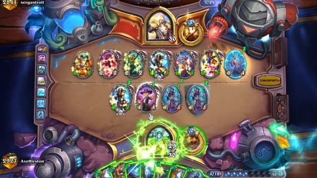 Mogu Cultist Druid Hearthstone Wild смотреть онлайн